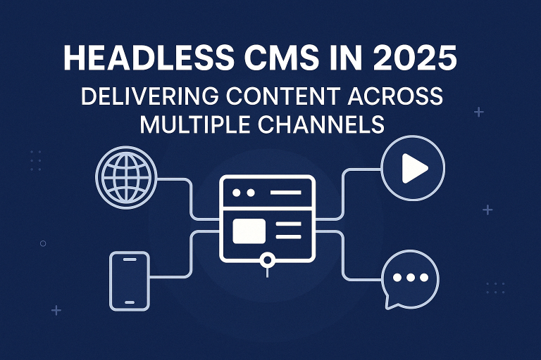 Headless CMS platforms delivering content across multiple channels in 2025