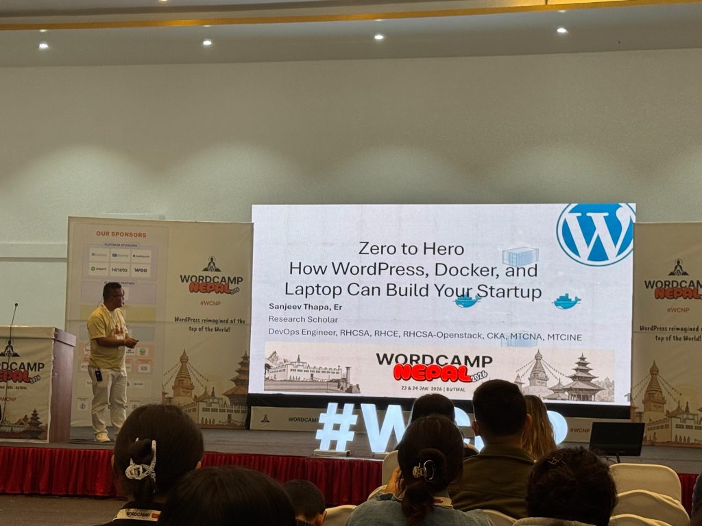 Conference Day at WordCamp Nepal 2026