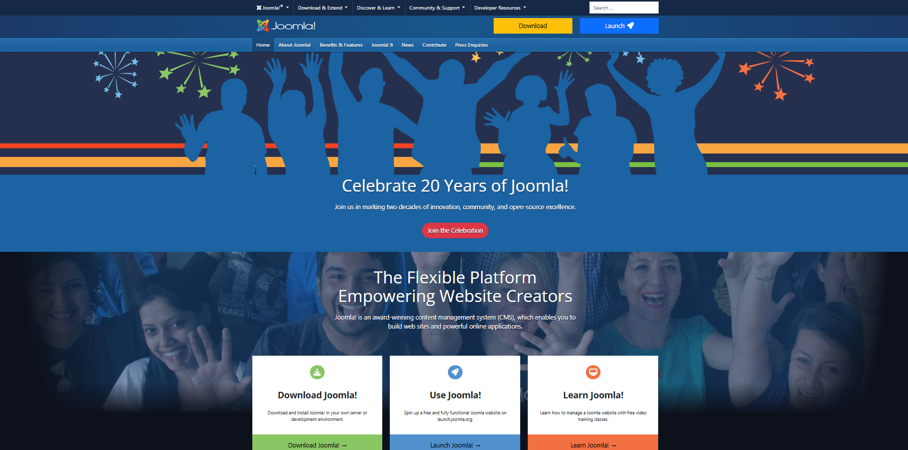 Joomla! Homepage