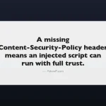 WordPress security headers guide - server with security shield and HTTP header code