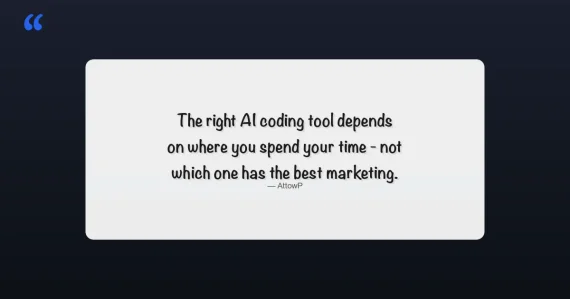 Three AI coding tools compared - Claude Code, GitHub Copilot, and Cursor